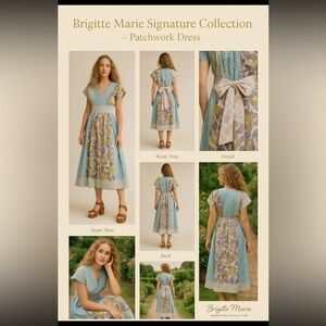 Bohemian Patchwork Dress